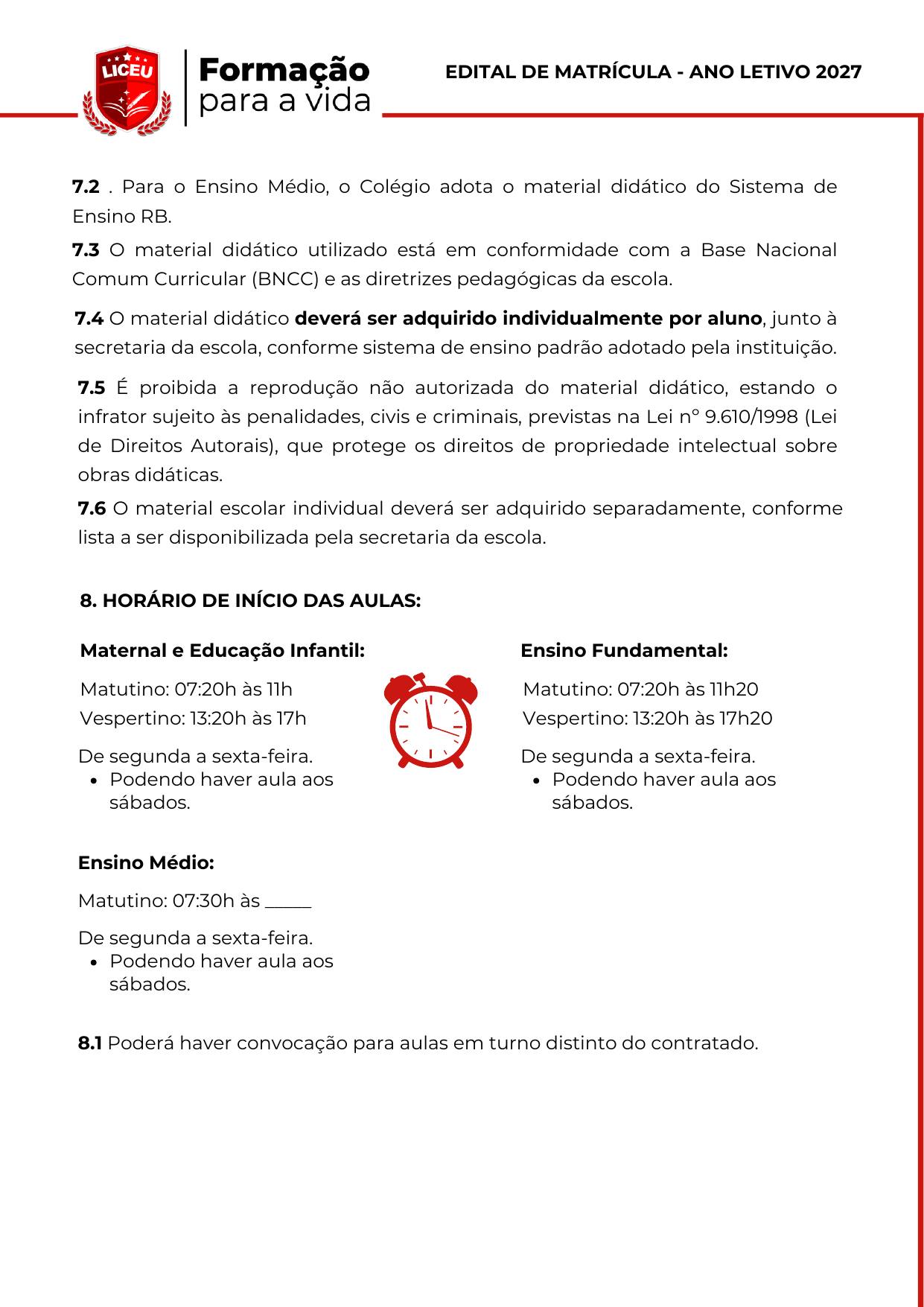 Edital de Matrícula 2027 - Página 5